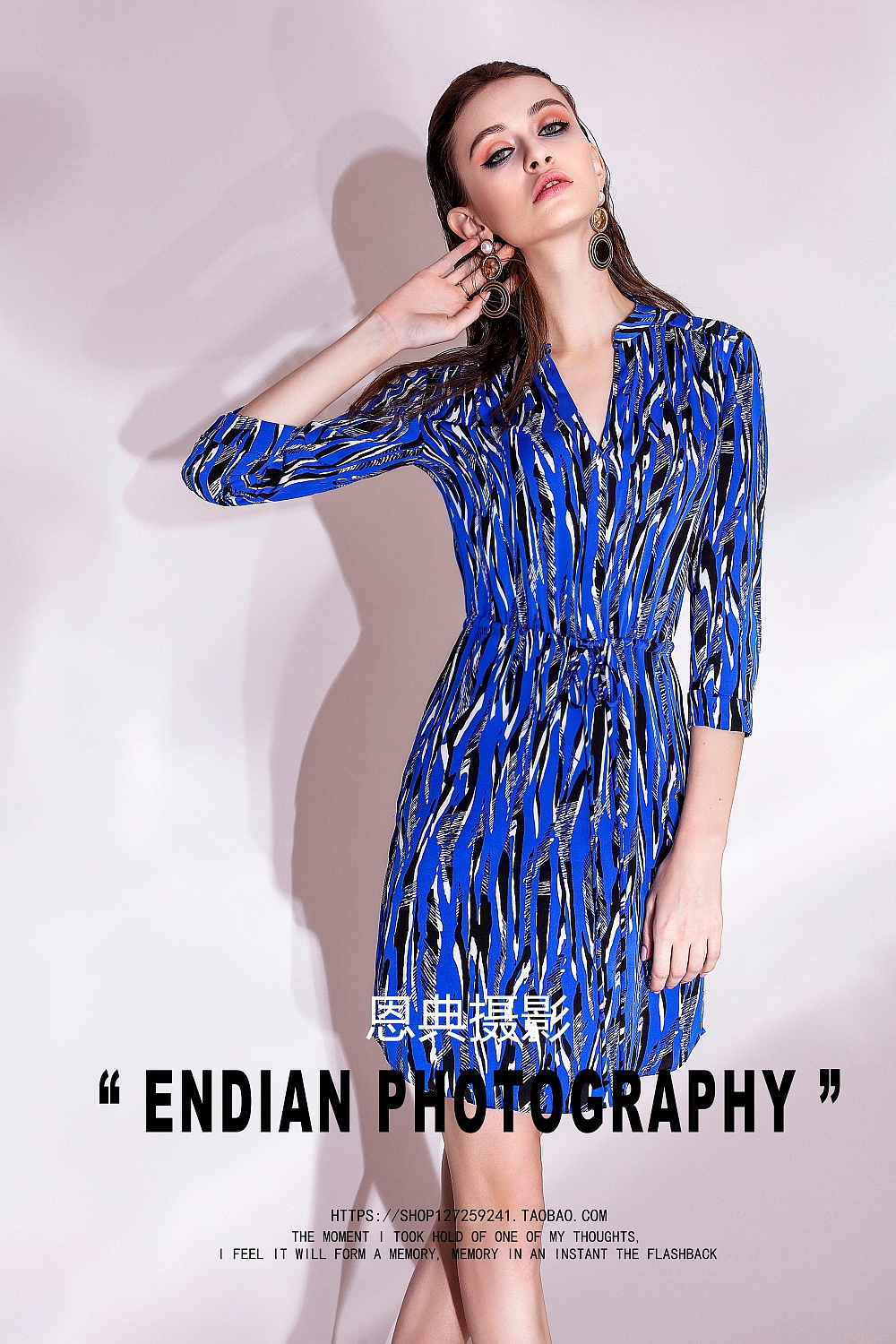 欧美女装拍摄模特服装摄影