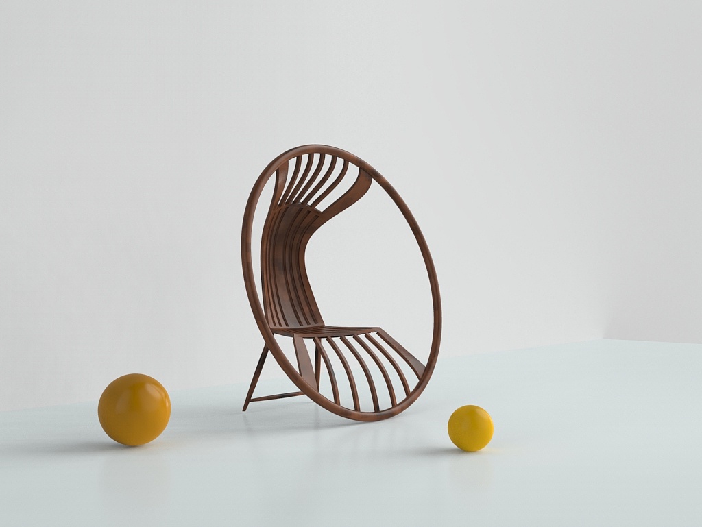 致敬明式椅—圆圈椅|工业/产品|生活用品|设计小智 - 原创作品 - 站酷
