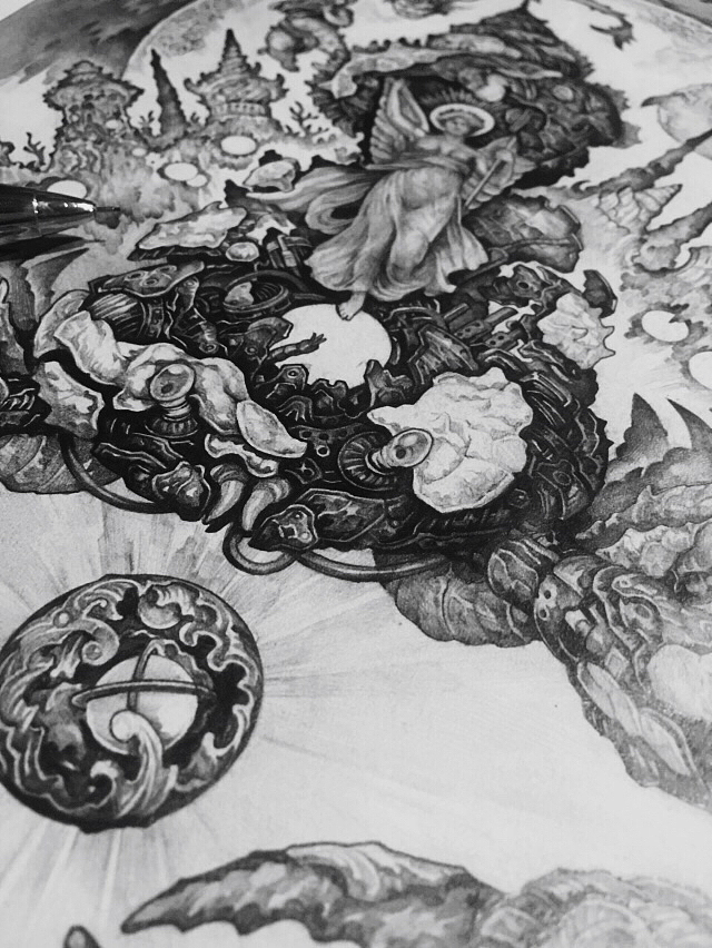 铅笔手绘十二星座插画。部分作品（图ZOTg0NTI5MDA=） - 创作习作 - 站酷设计师Chenhh92原创素材 - 站酷ZCOOL