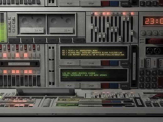 日常設(shè)計(jì)練習(xí) - 控制臺(tái)（個(gè)人主頁-ZNTYxNjM3ODQ=） - 機(jī)械/交通 - 站酷設(shè)計(jì)師HsinyuChang原創(chuàng)素材 - 站酷ZCOOL