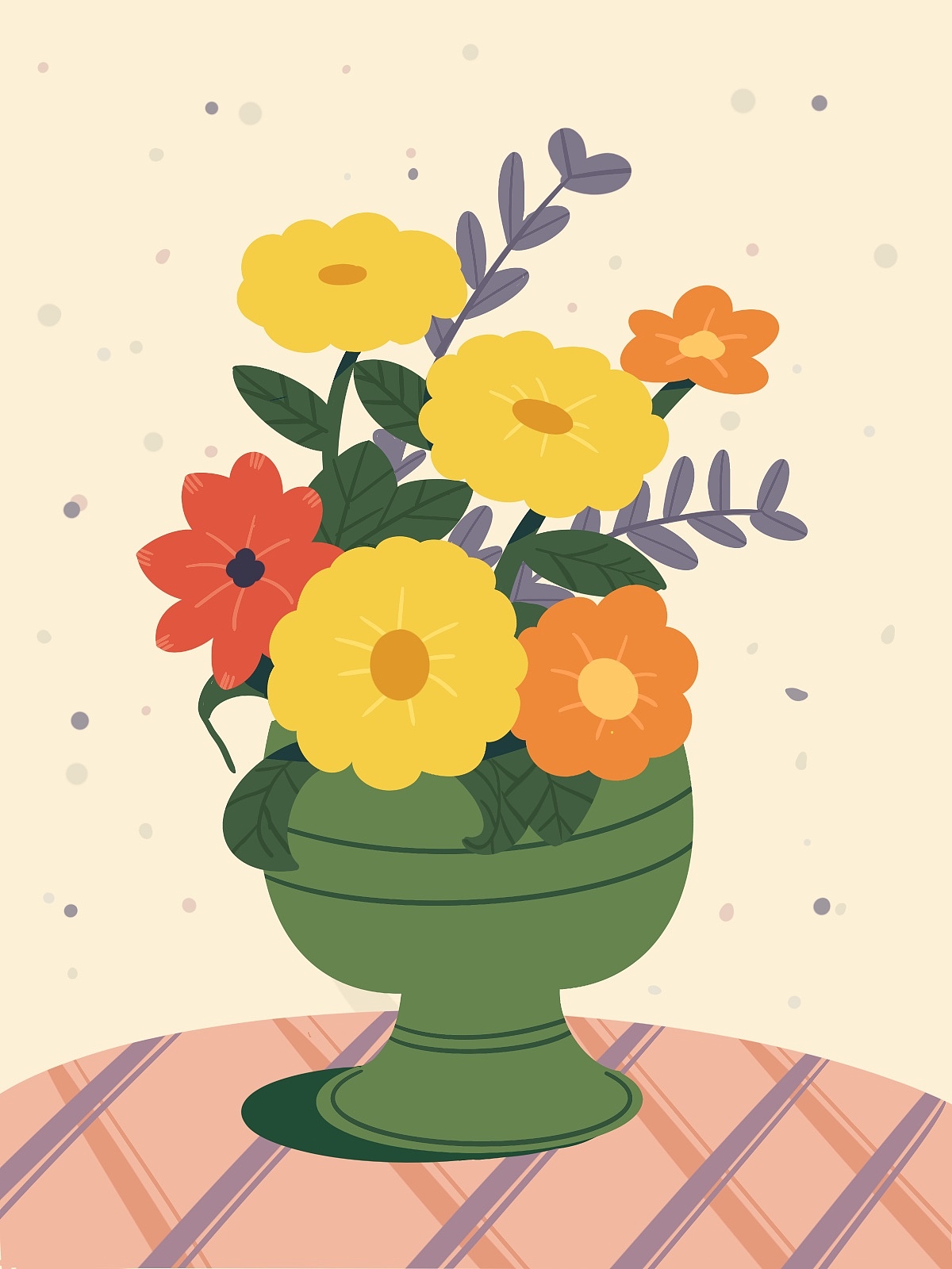 扁平植物（图ZMzQ4MDg2MTQw） - 海报 - 站酷设计师北了个bei原创素材 - 站酷ZCOOL