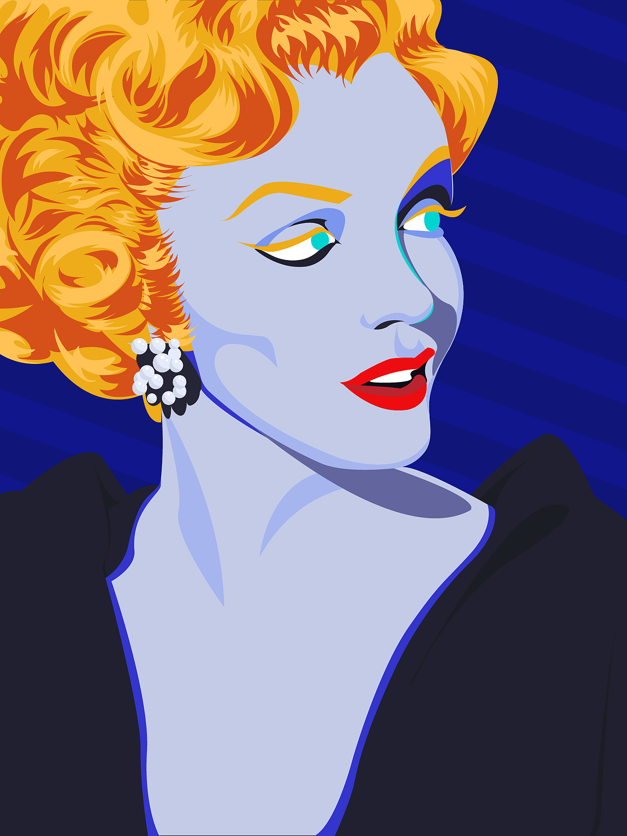 异质同构THE WOMEN玛丽莲梦露（图ZMzc4MDE0MDA4） - 商业插画 - 站酷设计师Yagooo原创素材 - 站酷ZCOOL