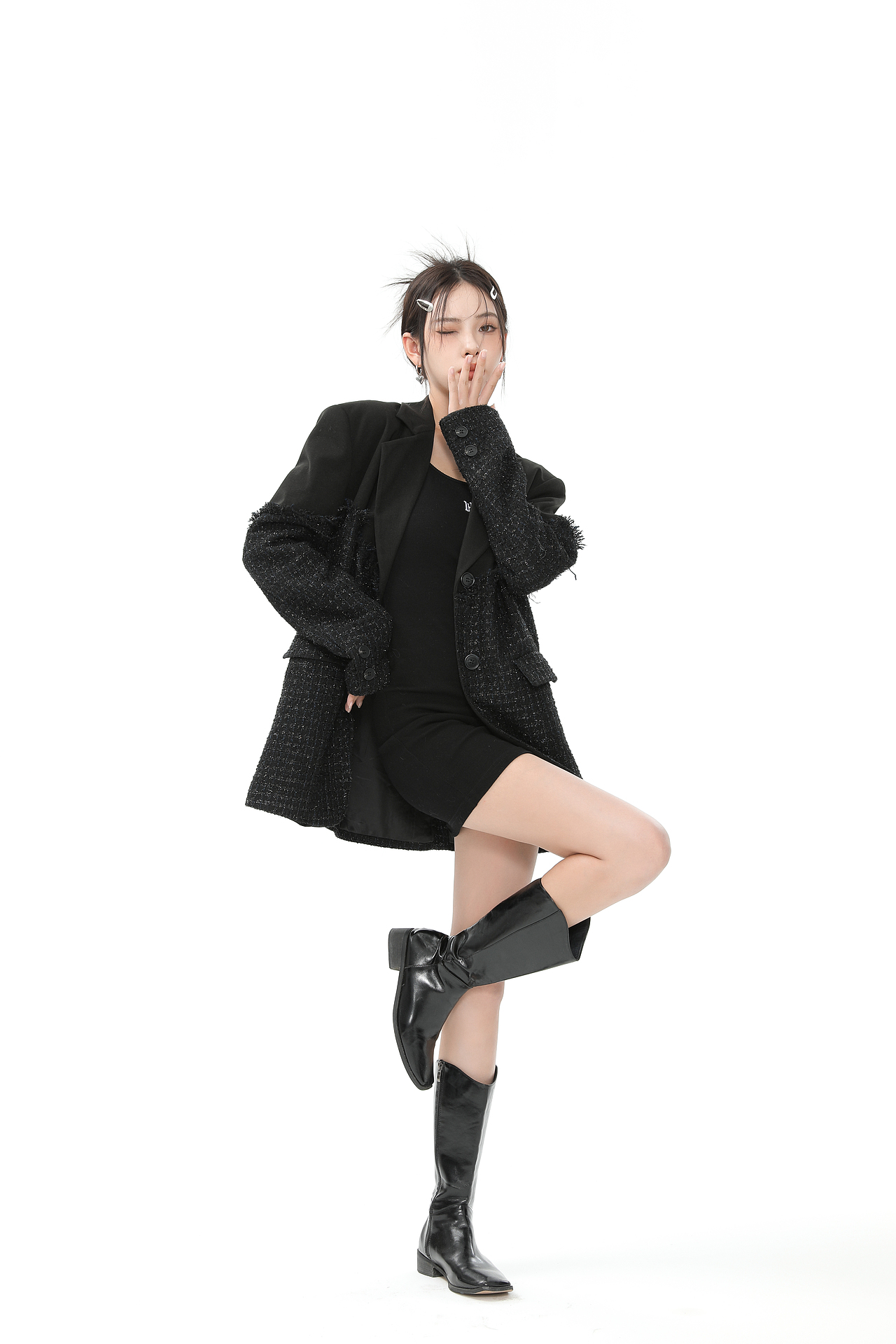 HUXIU商业摄影|甜酷辣妹少女服装拍摄|电商
