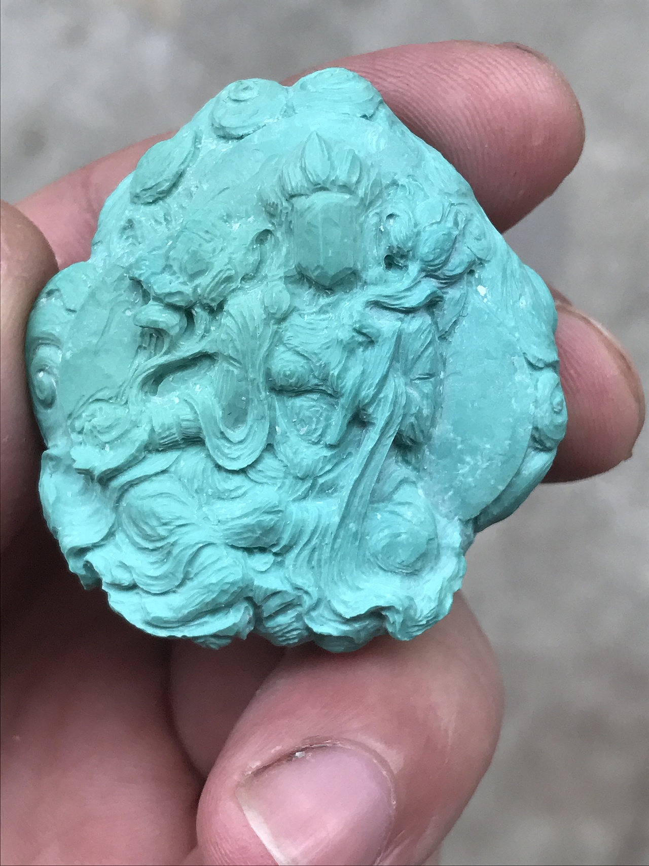 绿松石-《绿度母》