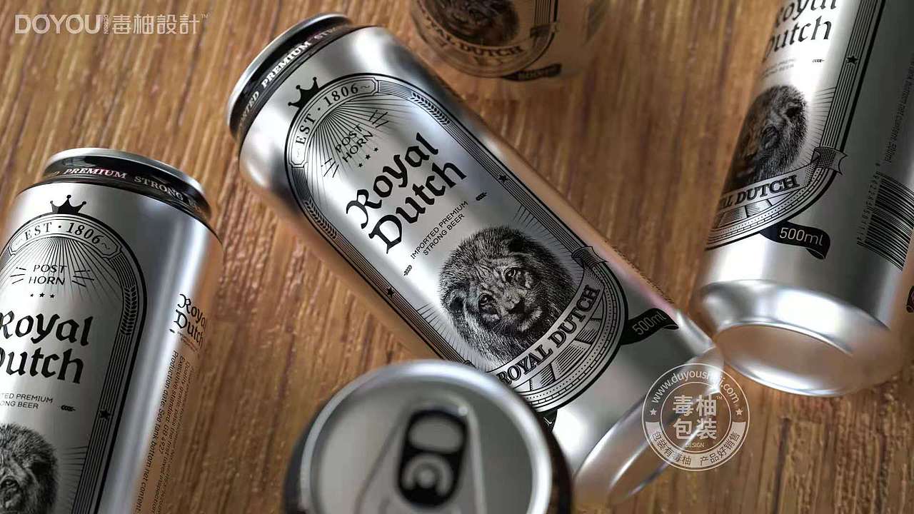 ROYAL DUTCH啤酒包装设计（图ZMjYzMjk4MzY0） - 包装 - 站酷设计师毒柚包装设计原创素材 - 站酷ZCOOL