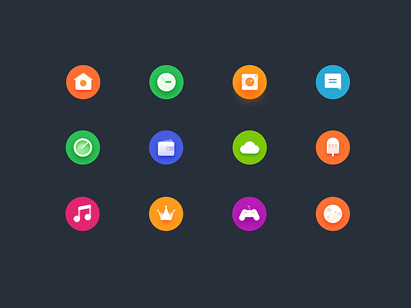 图标练习（图ZMTk2NDAwNjY0） - 图案 - 站酷设计师上课从不睡觉原创素材 - 站酷ZCOOL