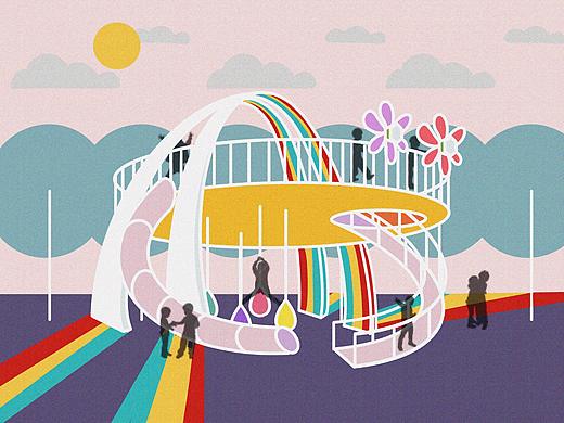 儿童乐园游乐设备包装设计