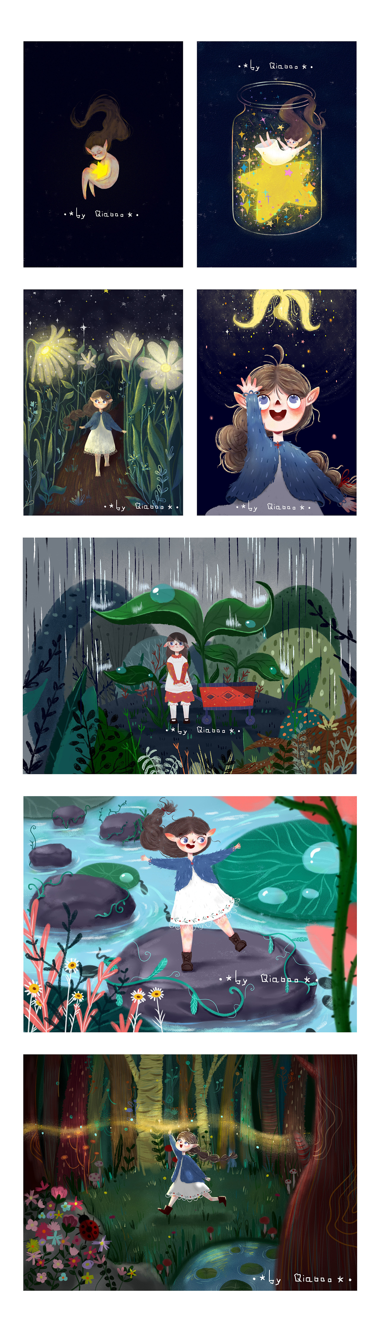 《小雏的冒险》原创儿童绘本（图ZMjExOTEyMjcy） - 儿童插画 - 站酷设计师Qiaooo原创素材 - 站酷ZCOOL