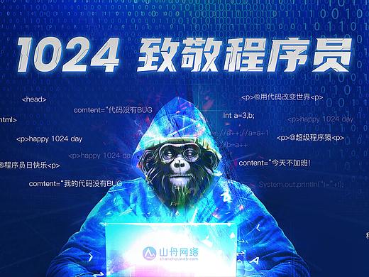 1024程序员海报