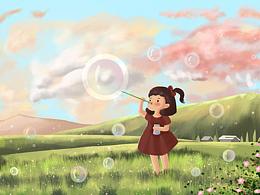 場(chǎng)景插畫(huà)