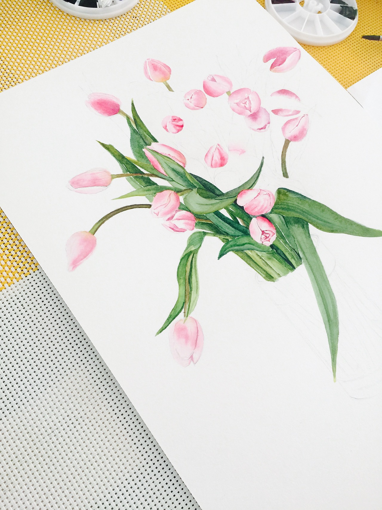 水彩 手绘 花卉 请大家多多指点（图ZNjg0ODA1MzI=） - 绘画 - 站酷设计师Dream梦孟原创素材 - 站酷ZCOOL