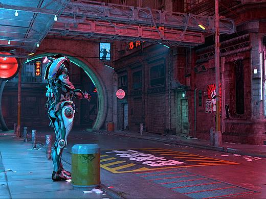 赛博朋克人物&场景