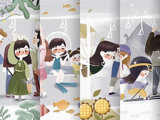 【插画-板绘】独自美丽的小可爱