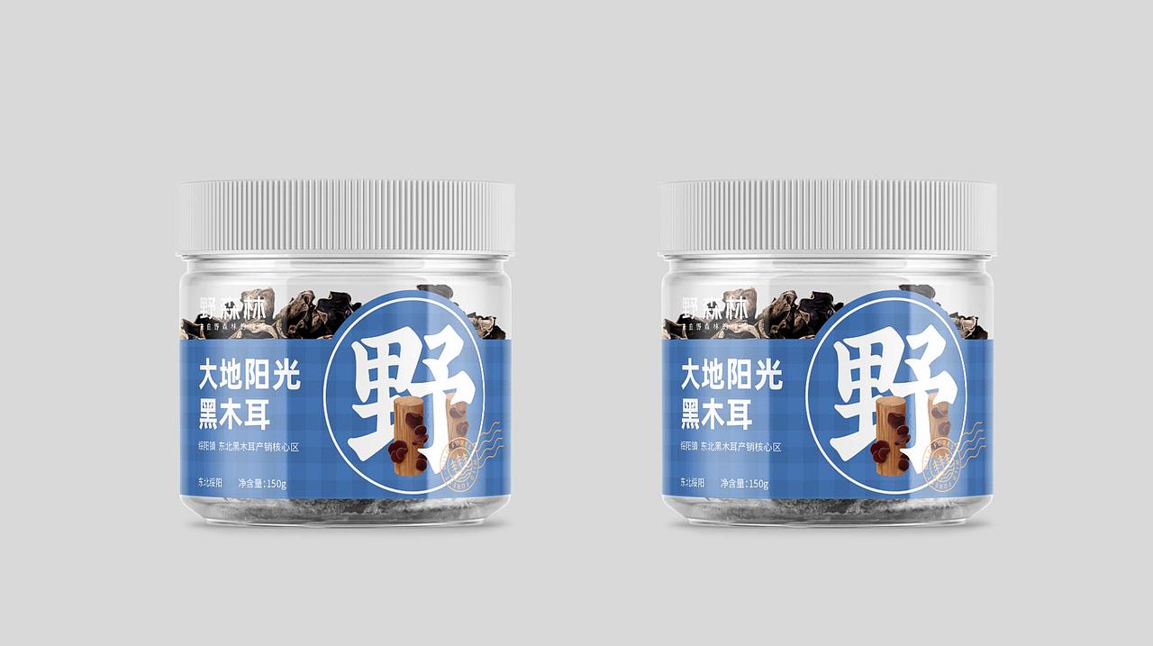 野森林东北黑木耳包装设计-四喜包装设计