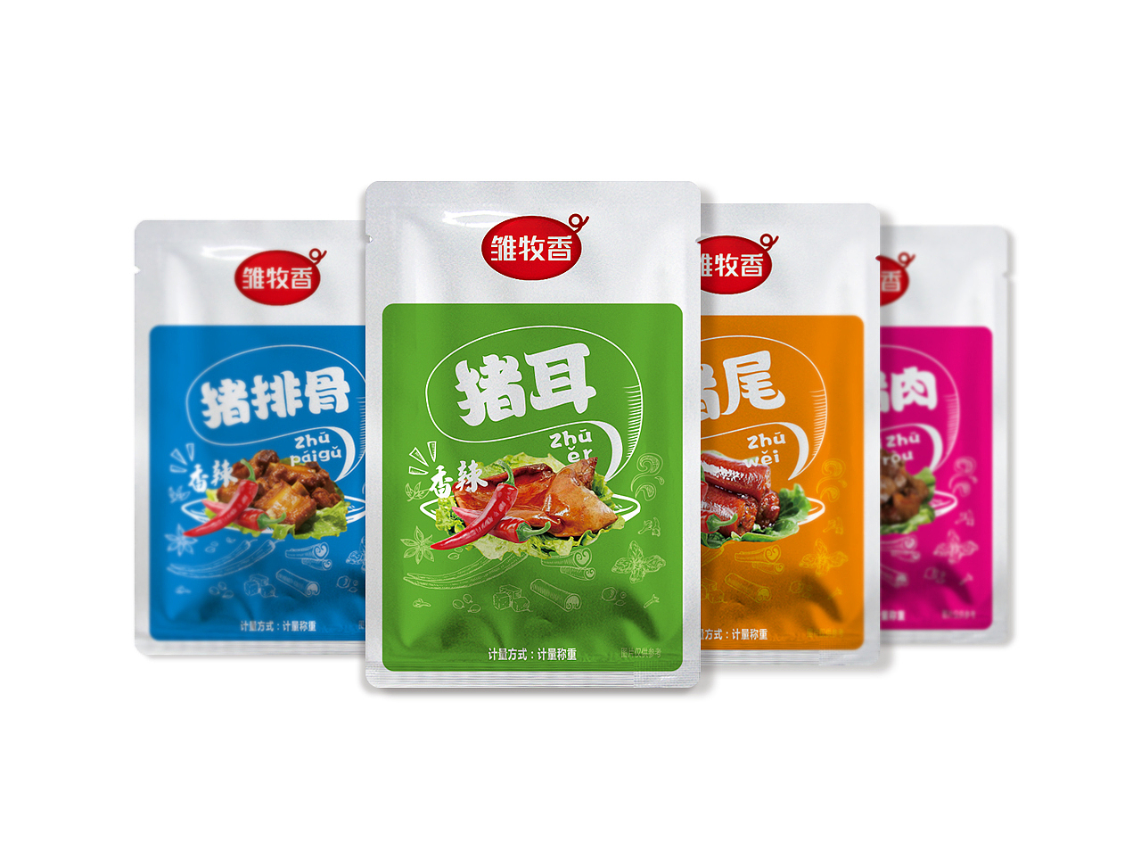 雏牧香  生态肉系列包装