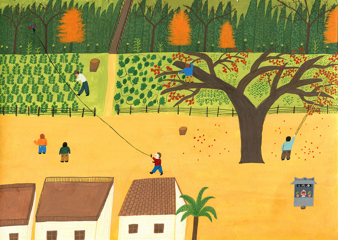 四季（图ZMjA1Mjk3MTQw） - 儿童插画 - 站酷设计师Edge_原创素材 - 站酷ZCOOL