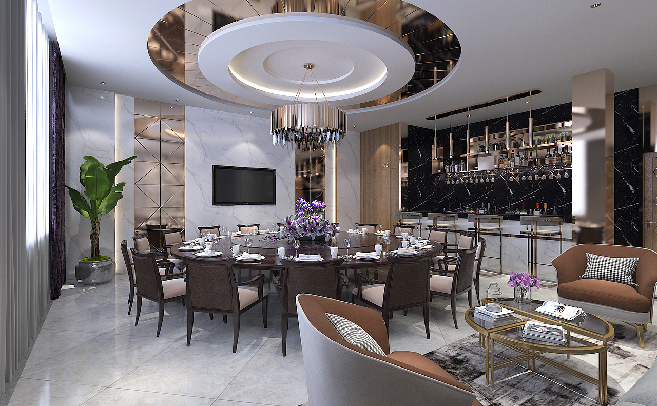 私人会所设计（图ZMjA4ODg4Nzg0） - 家装设计 - 站酷设计师kyo君原创素材 - 站酷ZCOOL