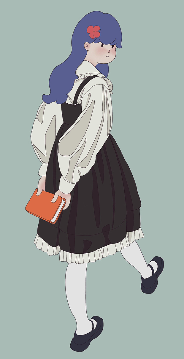 十一月原创插画