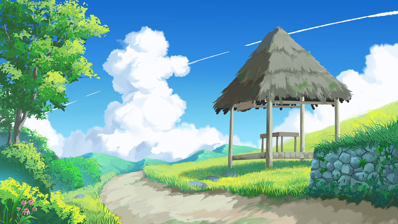 自然场景合集|插画|游戏原画|行之lv - 原创作品 - 站酷 (zcool)