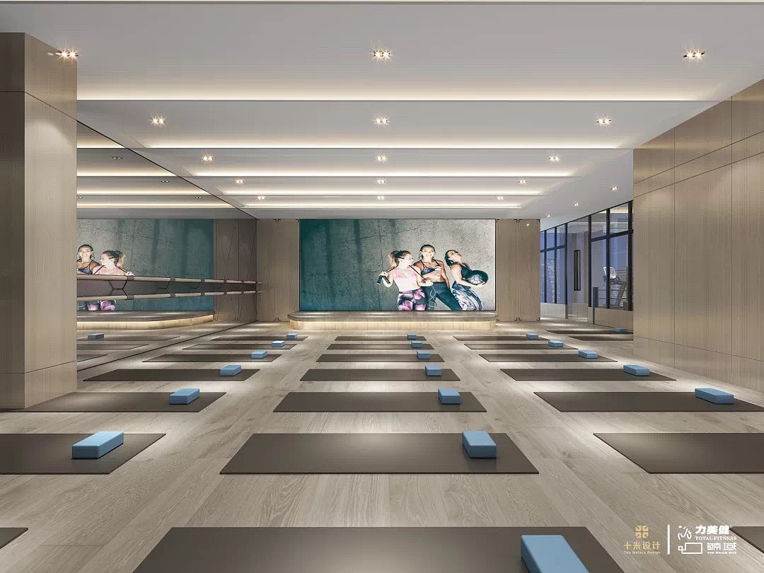 鲸域.力美健 健身会所设计