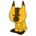 小小德牧小表情