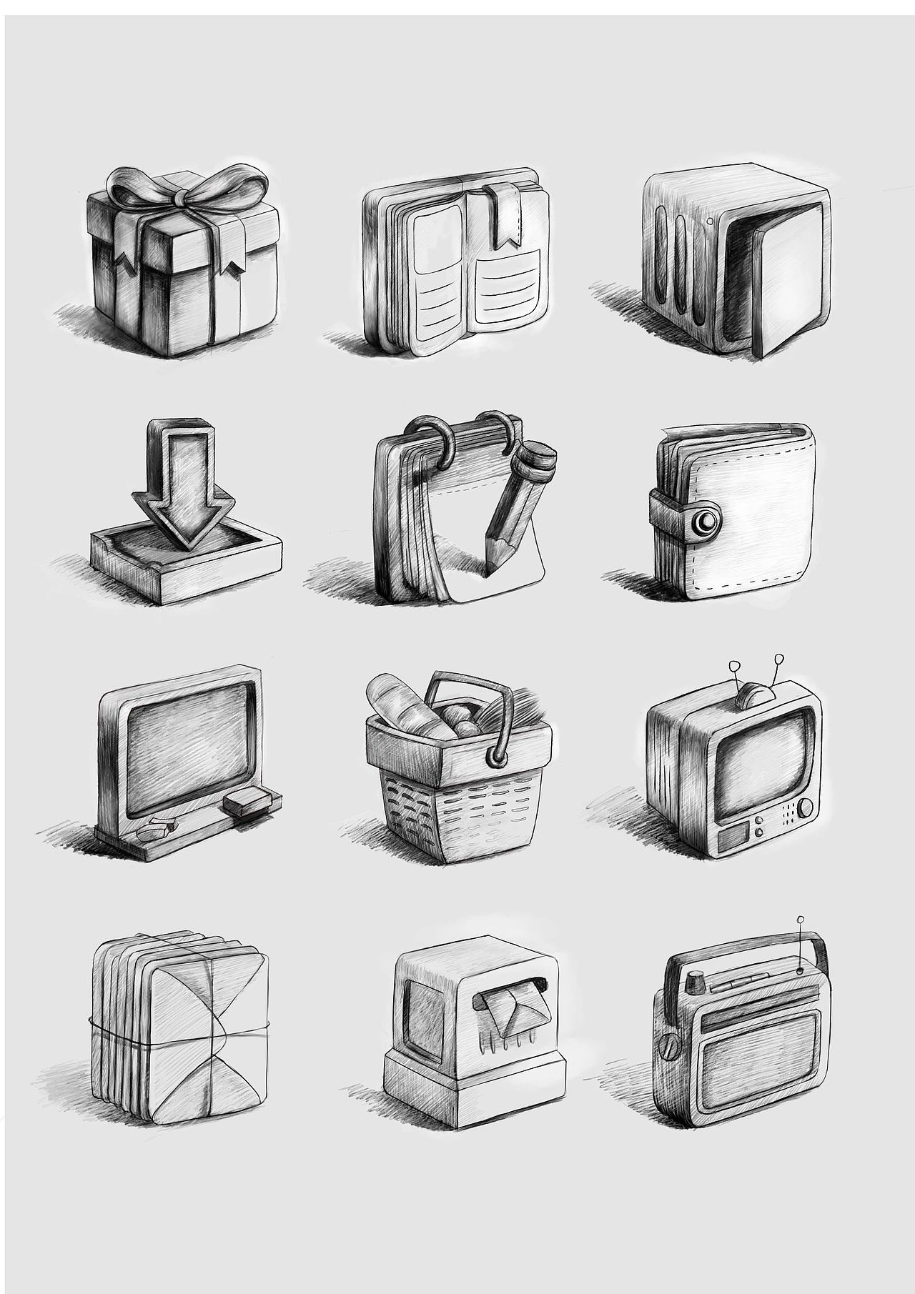 icon 练习（图ZMTMzNzIyMzk2） - 图标 - 站酷设计师byakuran灬原创素材 - 站酷ZCOOL