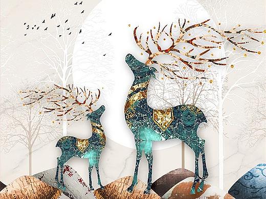 装饰画电表图案-1（个人主页-ZNTI4OTc3ODQ=） - 图案 - 站酷设计师小乐谱原创素材 - 站酷ZCOOL