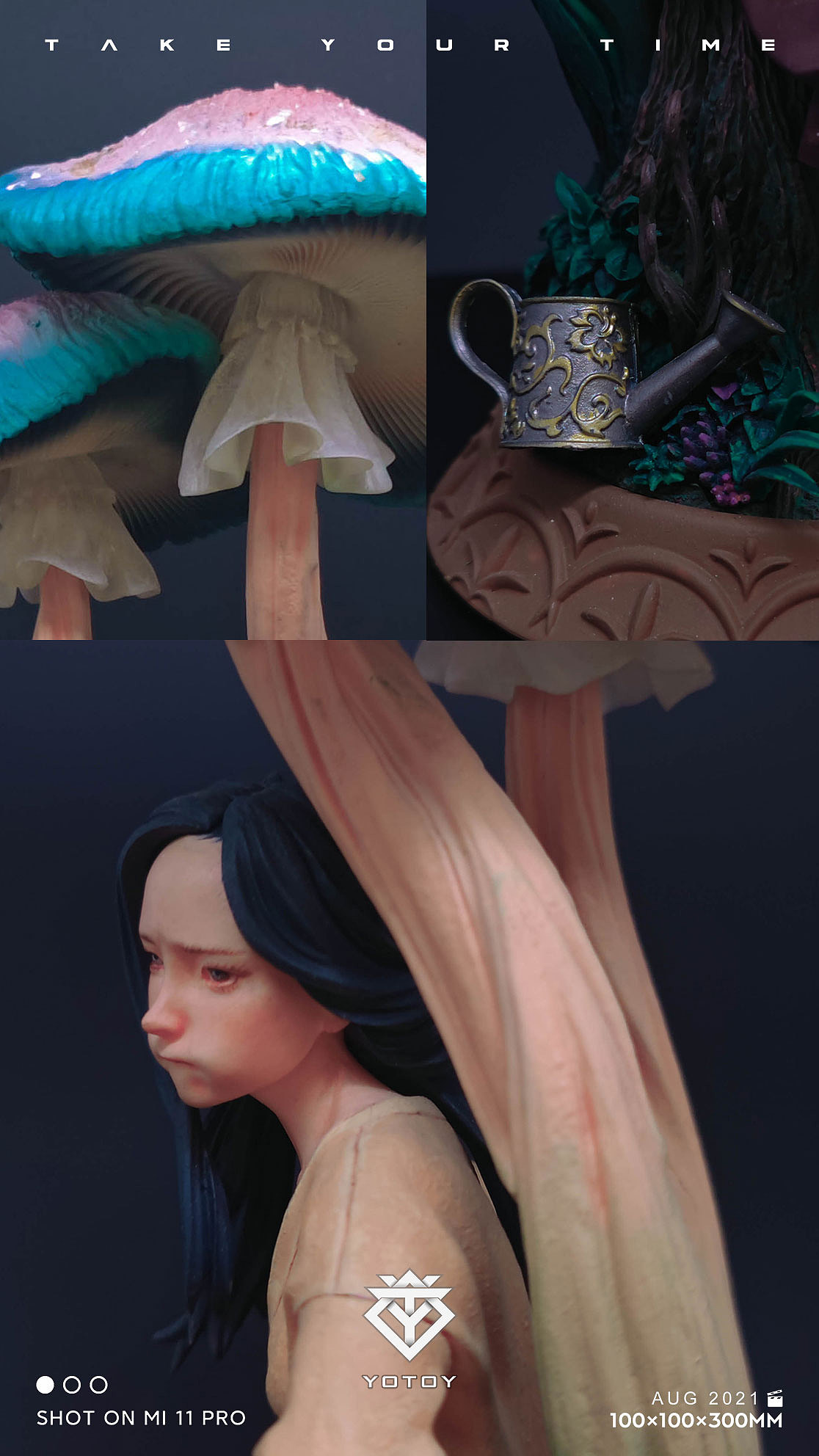 Take Your Time 雕像涂装