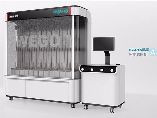 医疗产品设计|血液滤白柜设计