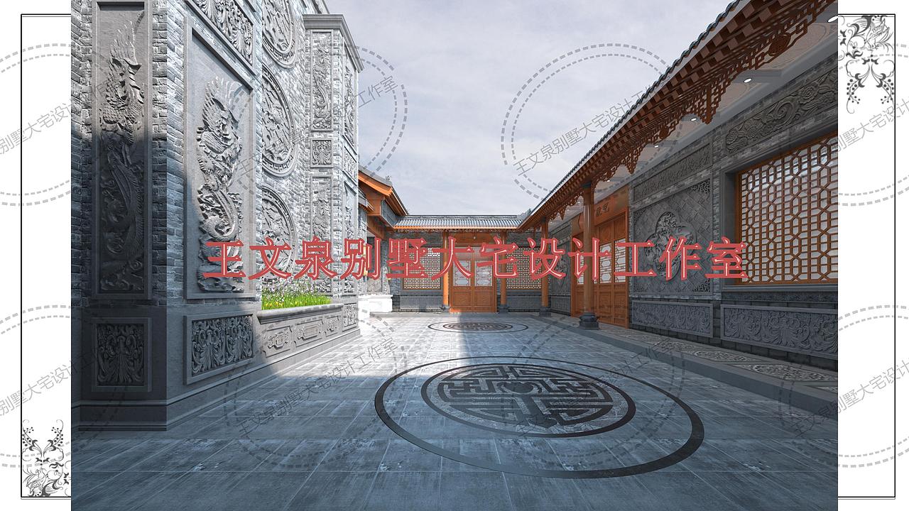 别墅建筑外观设计作品王文泉工作室