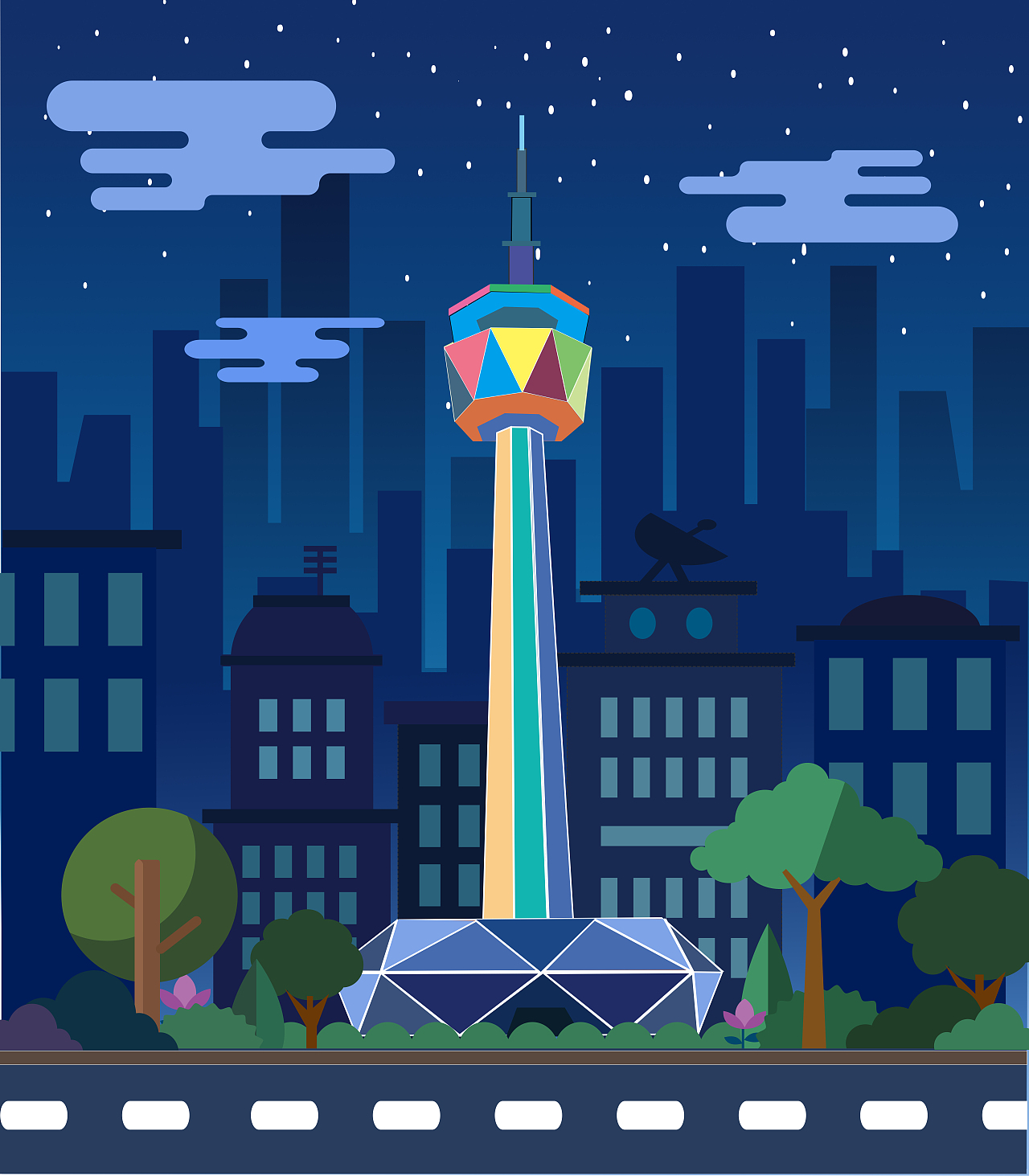 西安电视塔（图ZMTM5ODY0NzY4） - 其他平面 - 站酷设计师鍾意大菠蘿原创素材 - 站酷ZCOOL