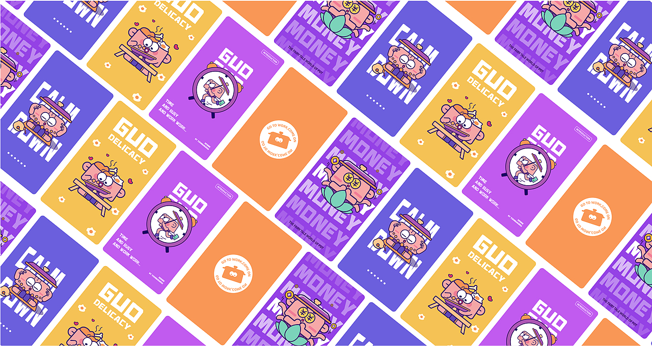 #y园糖插画打卡# week1 锅锅IP设计（图ZMjg0Nzk2MTU2） - IP形象 - 站酷设计师一只布偶狗原创素材 - 站酷ZCOOL