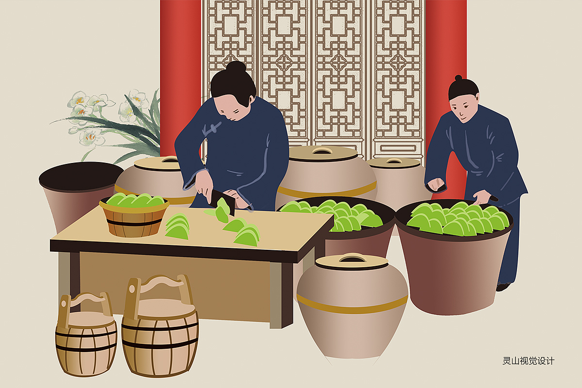 榨菜包装，传统食品包装设计（图ZNjY1OTE0NjA=） - 包装 - 站酷设计师设计师王婷婷原创素材 - 站酷ZCOOL
