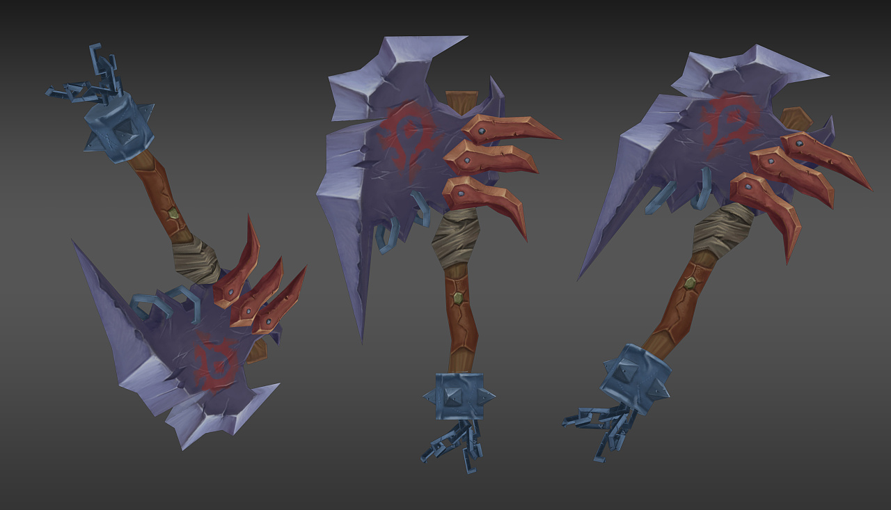 游戏模型练习5:石斧