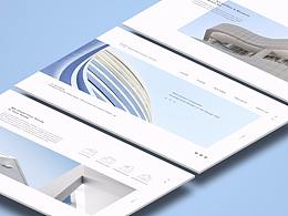 Building studio website design