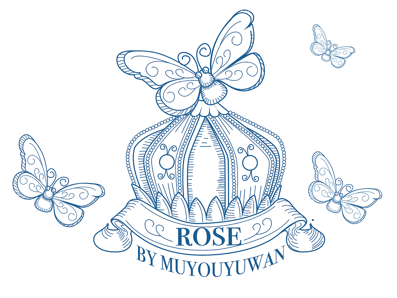 版画风中世纪风插画包装设计