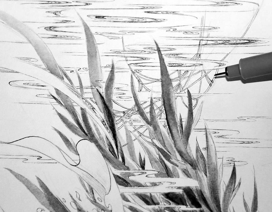 【迦楼罗·羽不归】过程小记（图ZMTQ2Njg1NjQ=） - 创作习作 - 站酷设计师画师杉泽原创素材 - 站酷ZCOOL