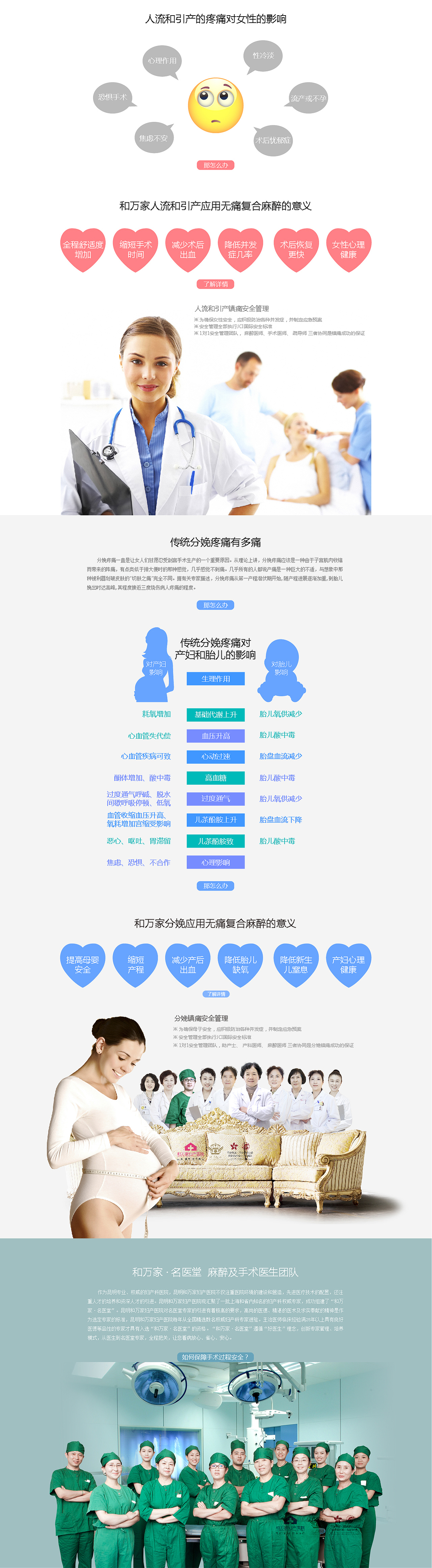 妇产医院专题落地页面（图ZNDA3ODMzMDg=） - 企业官网 - 站酷设计师撬天堂之门原创素材 - 站酷ZCOOL