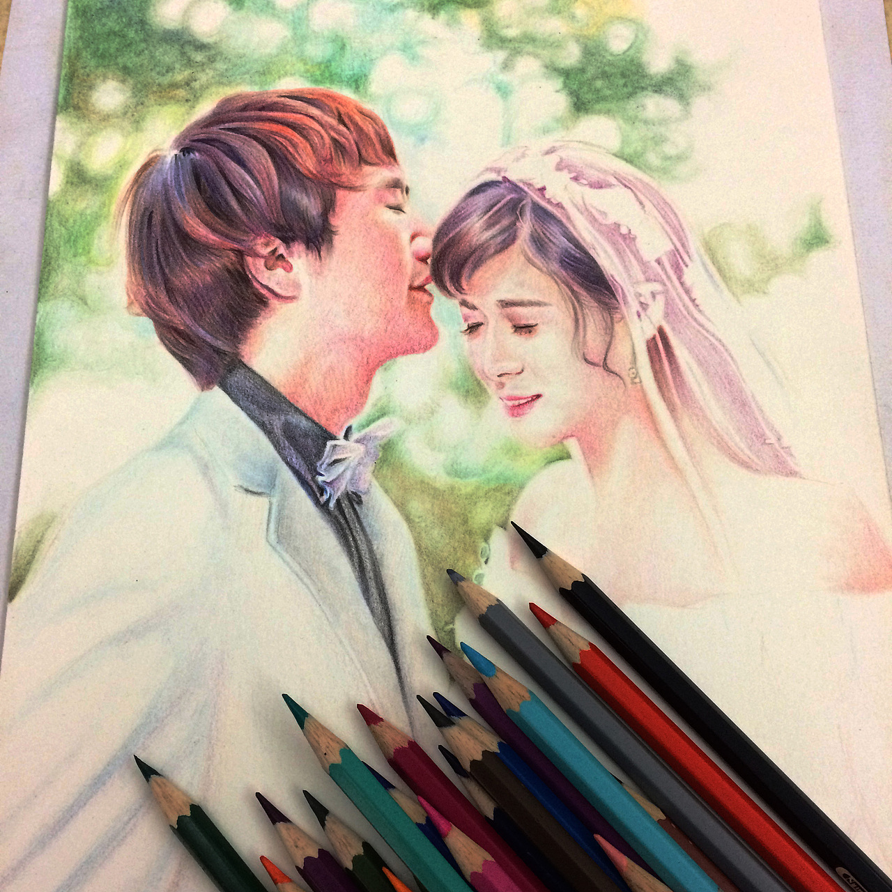 爱情|纯艺术|绘画|yehui89_原创作品-站酷zcool