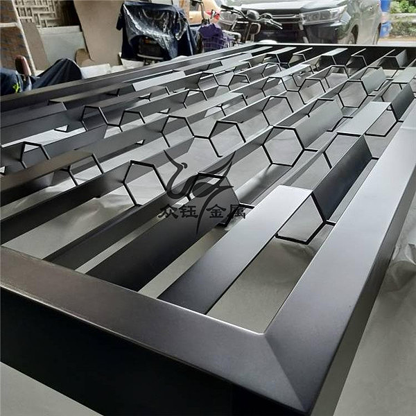 酒店会所黑钛不锈钢屏风 201点焊仿古铜金属镂空花格