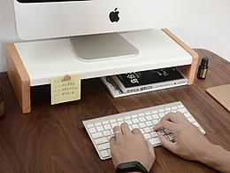 桌面收納顯示器增高架