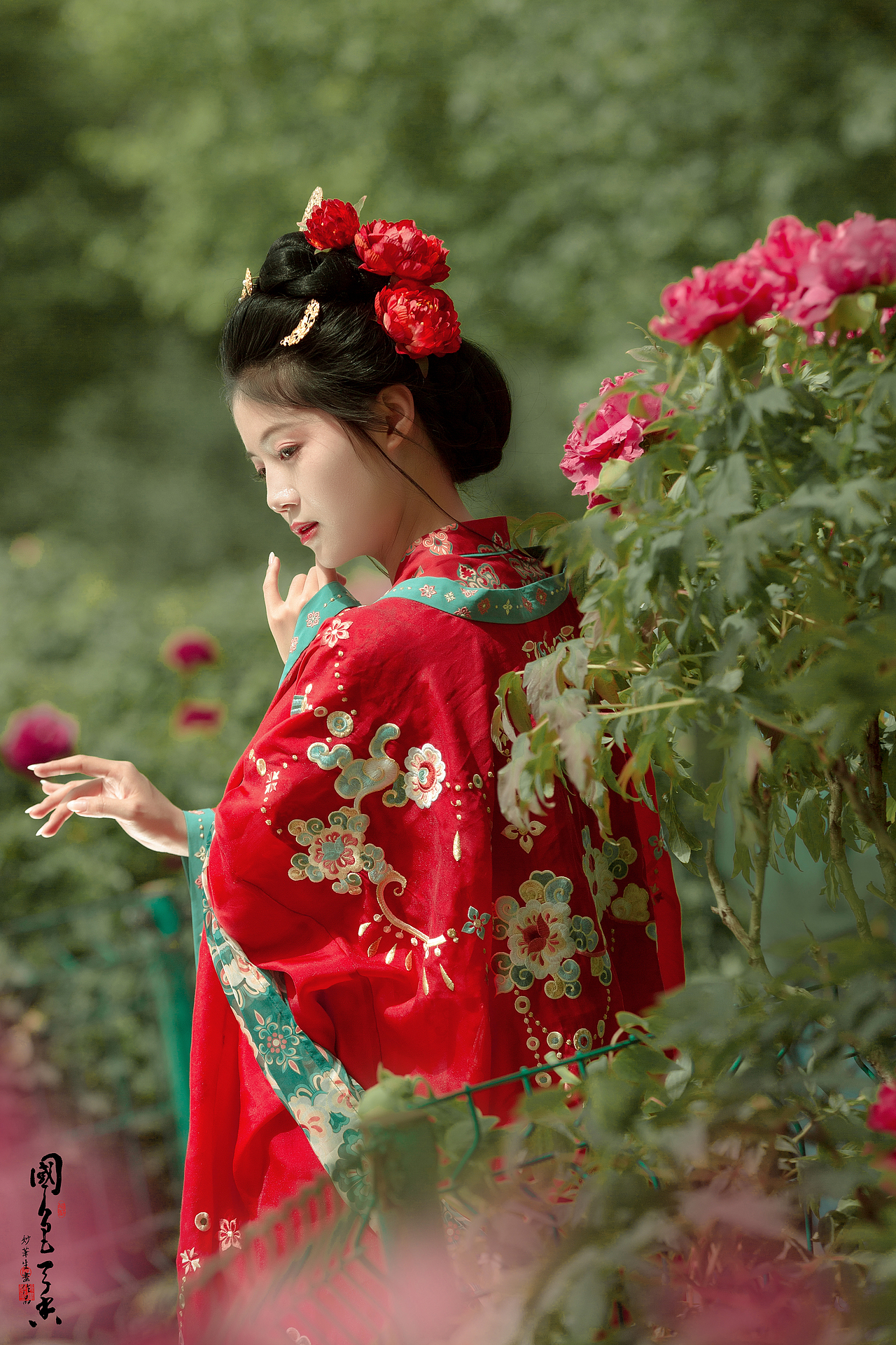 唯有牡丹真国色