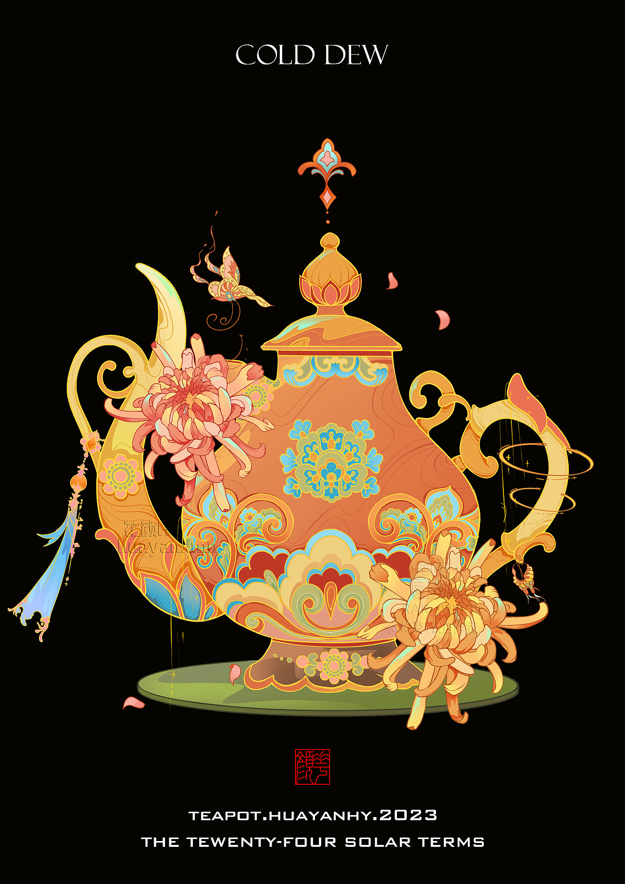 秋月如珪丨精雕小物（图ZMzUwMjg2MDg4） - 商业插画 - 站酷设计师禾火设计工作室原创素材 - 站酷ZCOOL