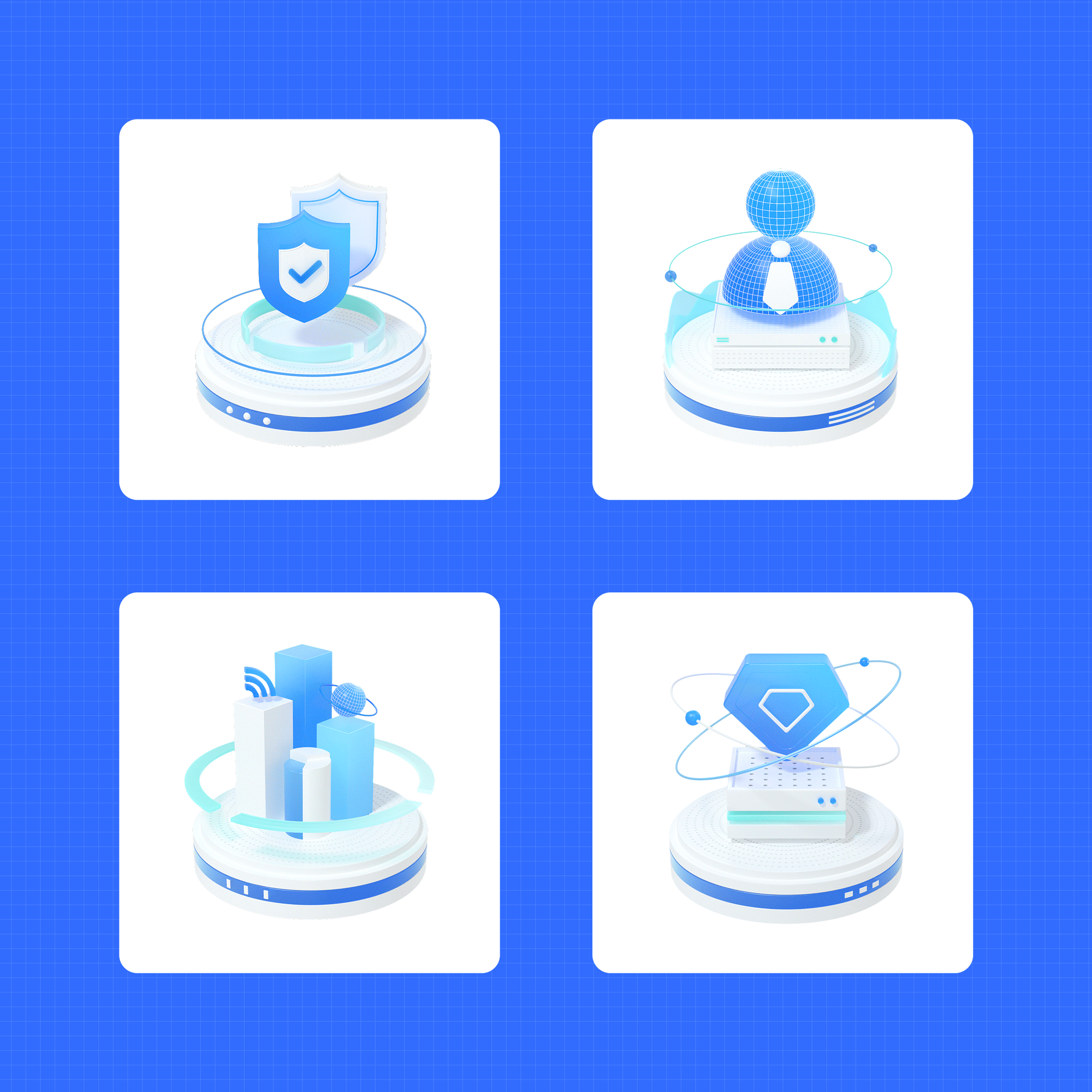 网易企业邮箱banner icon设计（B端）（图ZMzI3Mzg3NTQw） - 其他三维 - 站酷设计师十二gzh原创素材 - 站酷ZCOOL