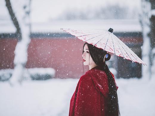 红墙白雪遥相寄