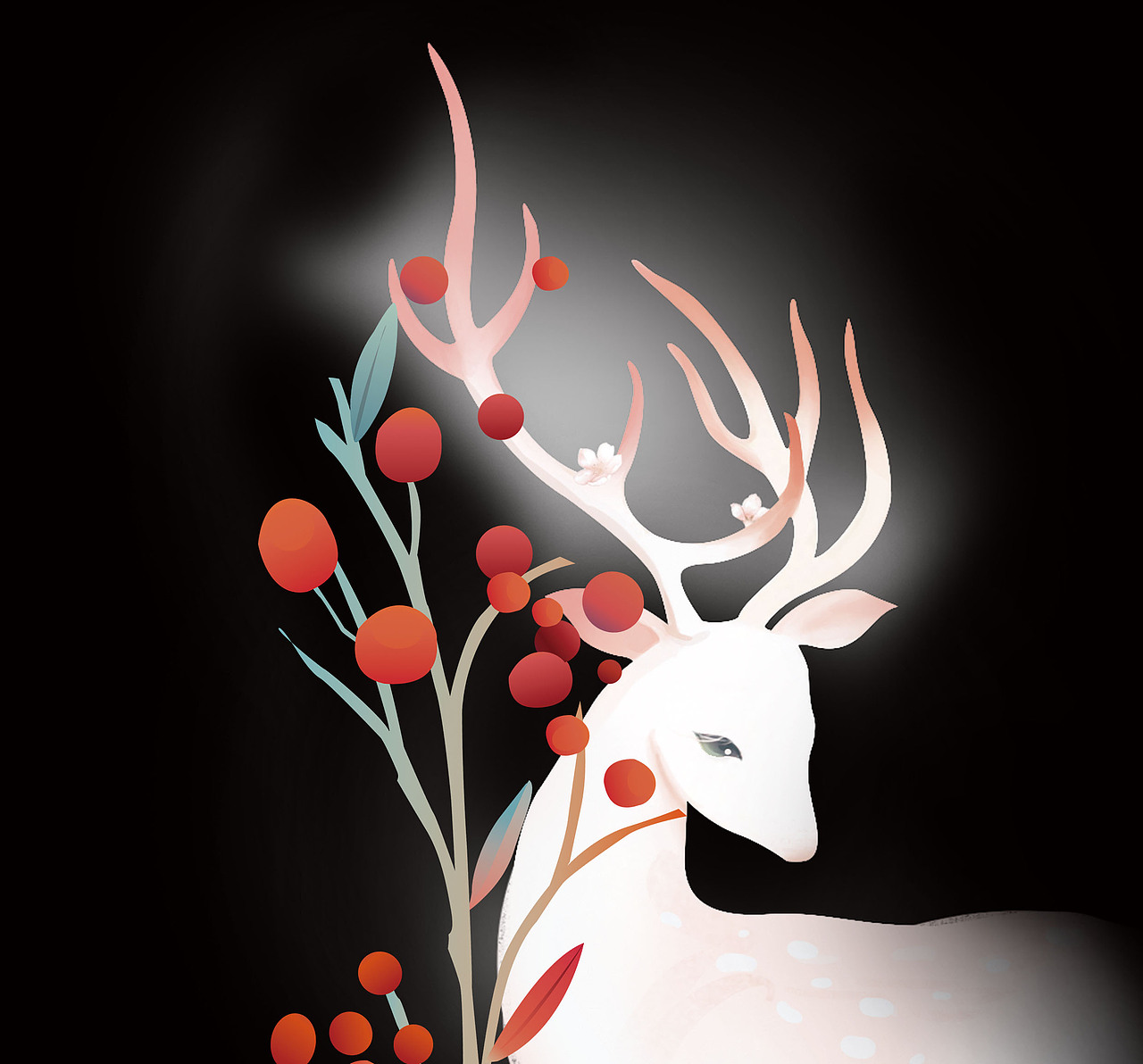 小白鹿（图ZMTU5MzI5MjQ4） - 创作习作 - 站酷设计师铭de轩原创素材 - 站酷ZCOOL