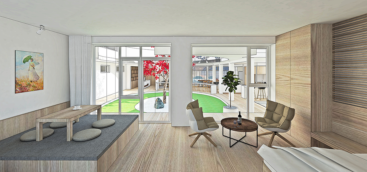 北京尚隐面包树民宿设计（图ZMjg3MDMzOTIw） - 建筑设计 - 站酷设计师李根建筑事务所原创素材 - 站酷ZCOOL