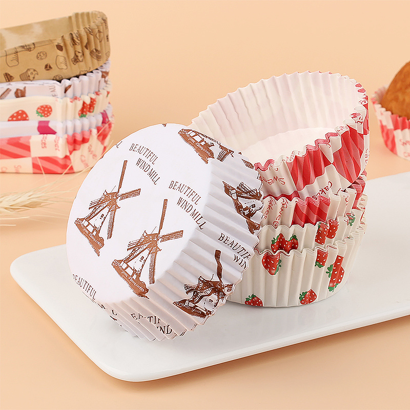 烘焙用蛋糕面包淋膜纸托