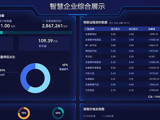 数据大屏幕设计