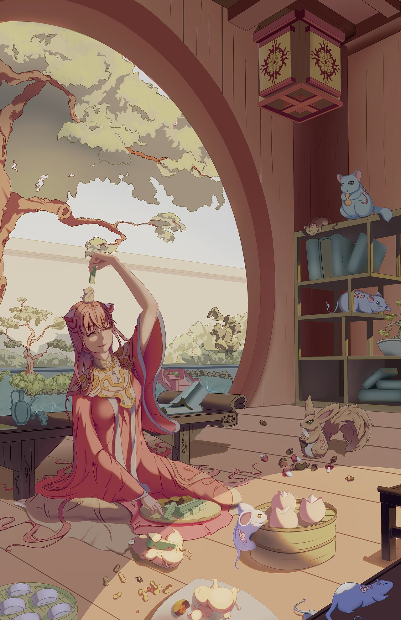 年度总结:十二生肖拟人系列作品